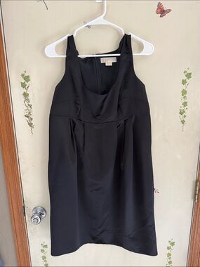 Michael Kors Black Sleeveless Mini Dress